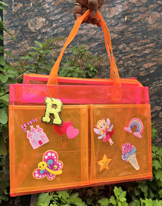 Personalised Jelly Tote Bag