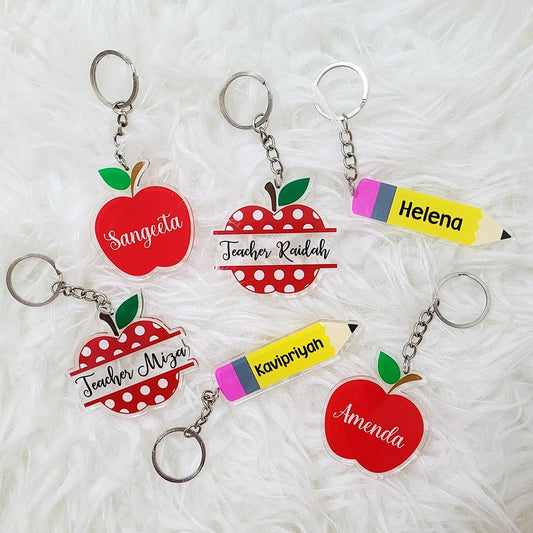 Teachers day - Personalised Keychains