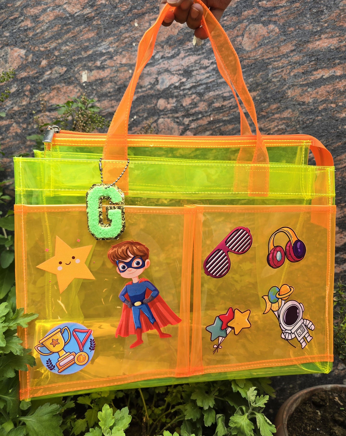 Personalised Jelly Tote Bag