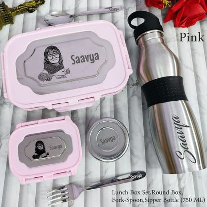 Lunch Box + Bottle