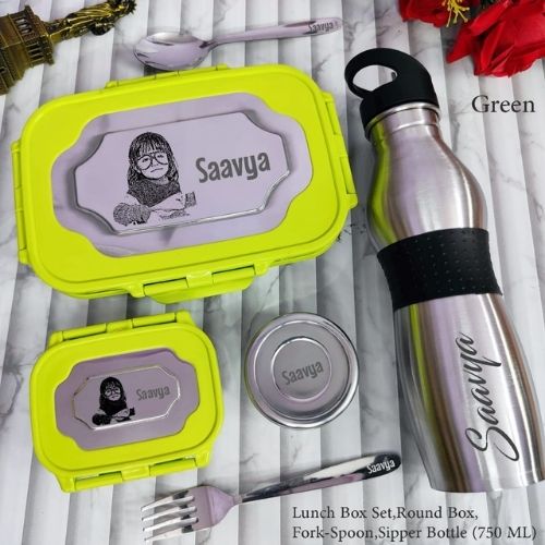 Lunch Box + Bottle