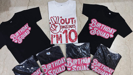 Birthday Squad T-Shirts