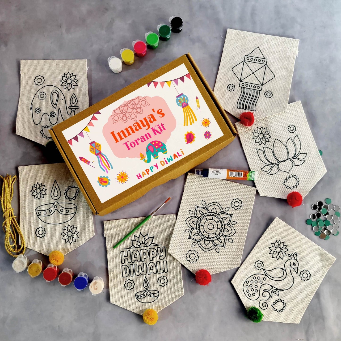 DIY Diwali Toran