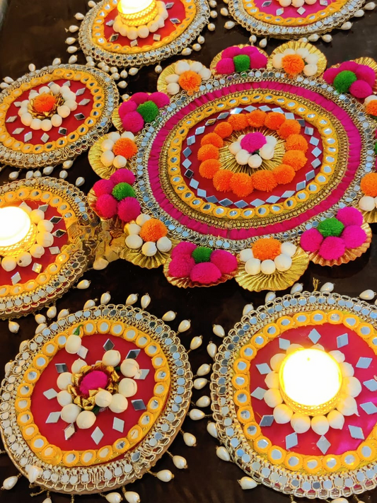 KARWA CHAUTH POM POM COMBO