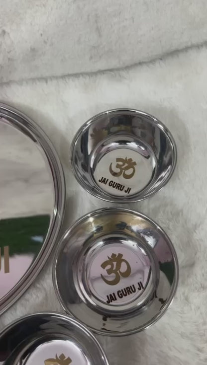 Jai Guruji Thaal Bhog Set