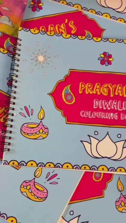 Personalized Diwali Colouring Book